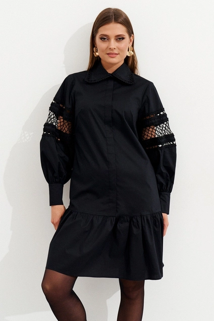 Платье K-02380 черный Ketty