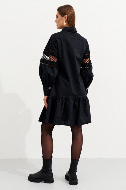 Платье K-02380 черный Ketty