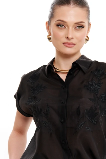 Блузка 74140 черный Ketty