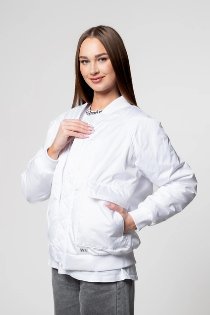 Куртка 029 белый mt.style