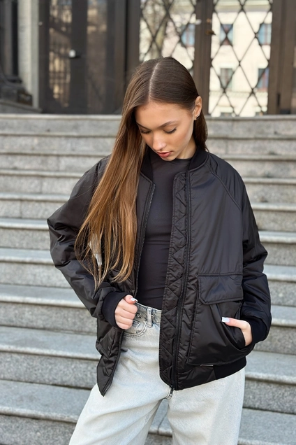 Куртка 029 черный mt.style