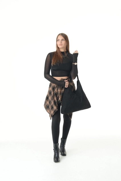 Сумка BAG-black-velour mt.style