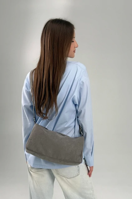 Сумка Chloe2-grey-velour mt.style