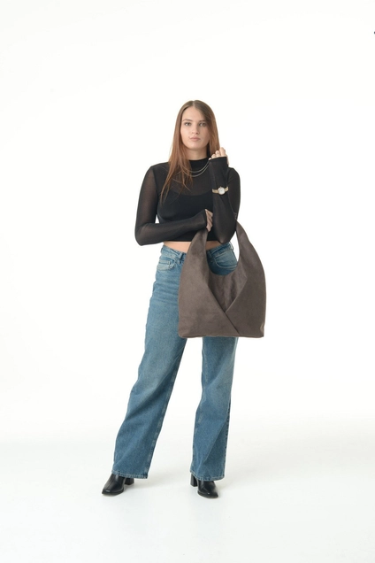 Сумка Gabbi-brown-velour mt.style