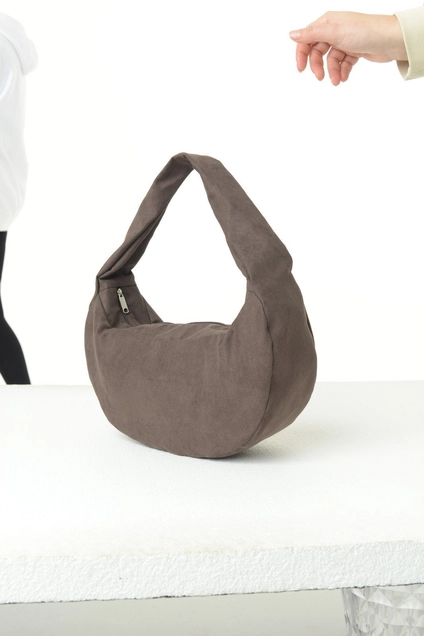 Сумка HOBO-brown-velour mt.style