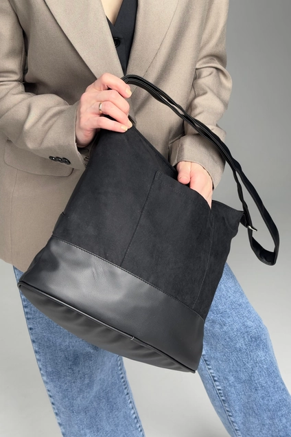 Сумка VEDRO-black-velour mt.style