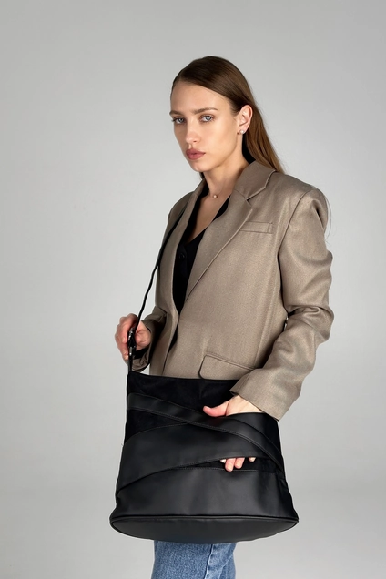 Сумка VEDRO-black-velour mt.style