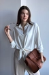Блузка 428 молочный Lizet collection