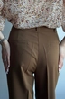Брюки 1955-1 коричневый Lizet collection