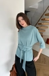 Блузка 314 лазурный Lizet collection