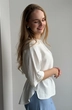 Блузка 407 белый Lizet collection