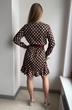 Платье 200 коричневый горох Lizet collection