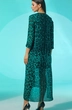 Платье 1440 зеленый Faufilure