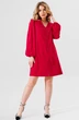 Платье 1491 малиновый Faufilure