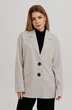 Жакет 1534 серый Faufilure