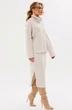 Костюм с юбкой 1551 бежевый Faufilure фото 4 Костюм с юбкой 1551 бежевый Faufilure фото 4