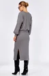 Костюм с юбкой 1552 серый Faufilure фото 2
