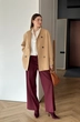Пальто 469 коричневый Lizet collection