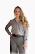 Блузка 302-1 серый Lizet collection