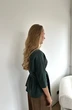 Блузка 314 изумруд Lizet collection