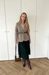 Жакет 358-1 рыжий Lizet collection