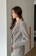 Жакет 371-1 серый Lizet collection