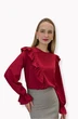 Блузка 449 винный Lizet collection