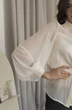 Блузка    455 молочный Lizet collection