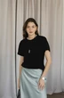 Футболка 462 черный Lizet collection
