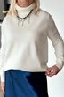 Джемпер 480 белый Lizet collection