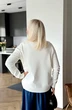 Джемпер 480 белый Lizet collection