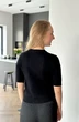 Футболка 482 черный Lizet collection