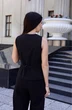 Жилет 357 черный Lizet collection