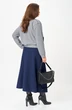 Костюм с юбкой 24131 синий AIRA style фото 2