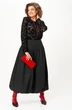 Костюм с юбкой 24136 черный AIRA style фото 4