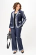 Костюм брючный 24239 синий AIRA style фото 3