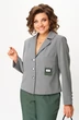 Костюм брючный 24240 серо-зеленый AIRA style фото 5