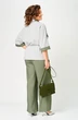 Костюм брючный 24254 зеленый AIRA style фото 2