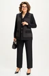 Костюм брючный 24262 черный AIRA style фото 3