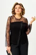 Костюм брючный 24268 черный AIRA style фото 4
