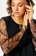 Костюм брючный 24270 черный AIRA style фото 5