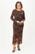 Платье 24430 коричневый AIRA style