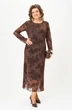 Платье 24430 коричневый AIRA style фото 5