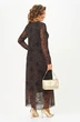 Платье 24430 горький шоколад AIRA style фото 2