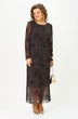 Платье 24430 горький шоколад AIRA style