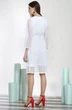 Костюм с шортами 1435 белый ALANI
