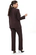Костюм брючный 2143 шоколад ALANI фото 2