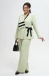 Костюм брючный 2280 салатовый ALANI фото 3