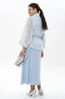Костюм с платьем 2429 голубой ALANI фото 2