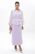Костюм с платьем 2429 лаванда ALANI